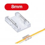 Conector empalme rápido tira Led 8mm (COB) Monocolor